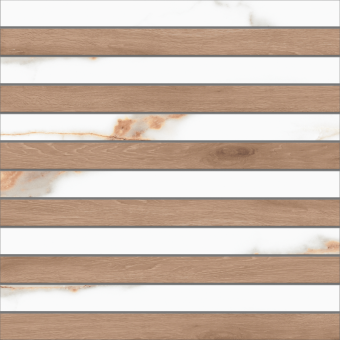 Мозаика SUPREME SM03/SI01 Fascia 300x300x10 мм Непол