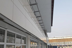 Реконструкция фасада ДК в г. Усолье-Сибирском