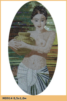 Мозаика стеклянная картина MD914, 0.5х1м