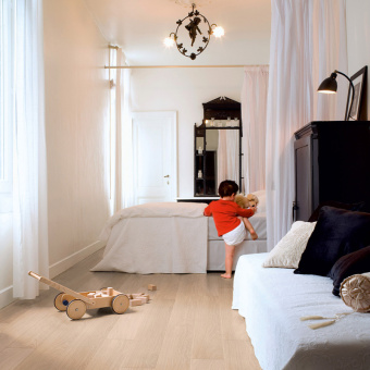 Ламинат Quick-Step IMPRESSIVE IM3105 Доска Белого Дуба Лакированная 32 кл 1380х190х8 мм 