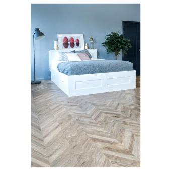 Кварц-виниловая плитка ЕСО 3-25 Французская Ёлочка 1219,2х228,6х3mm, 43 класс