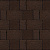 Тротуарная плитка Старый город, Коричневый, native