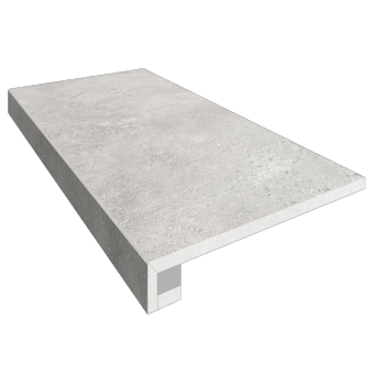 cКомплект (Ступень TF01 (330x1200) мм Непол. (прямоугол. бортик) с насечками + Подступенок (145x1