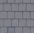 Тротуарная плитка Квадрат большой,серый, гладкая 