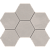 Мозаика GF01 Hexagon 250x285 мм Непол.