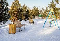 Набережный бульвар в г. Ангарск