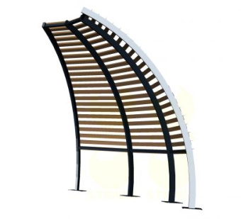 Пергола PG25 "Этно" 6500х6500х3000 мм