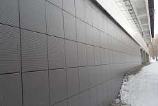 Реконструкция фасада ДК в г. Усолье-Сибирском