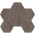 Мозаика KRAFT WOOD KW03 Hexagon 250x285 мм структур.