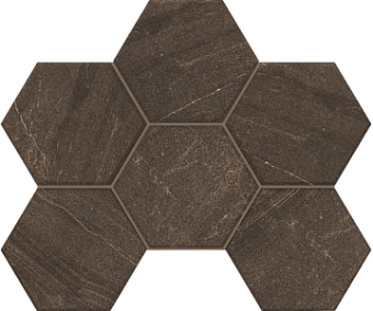 Мозаика GABBRO GB04 Hexagon 250x285 мм Непол.