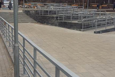 Сквер в Академгородке