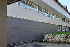 Реконструкция фасада ДК в г. Усолье-Сибирском