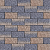 Тротуарная плитка Прямоугольник Лайн ST Брик,  бассировка